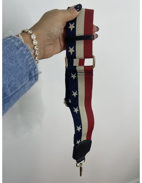 Bolso negro con doble correa