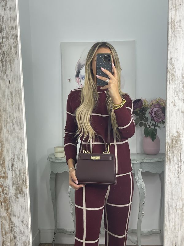 Bolso Paris berenjena