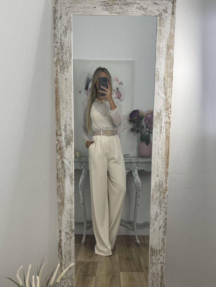 Camiseta Cashmere beige