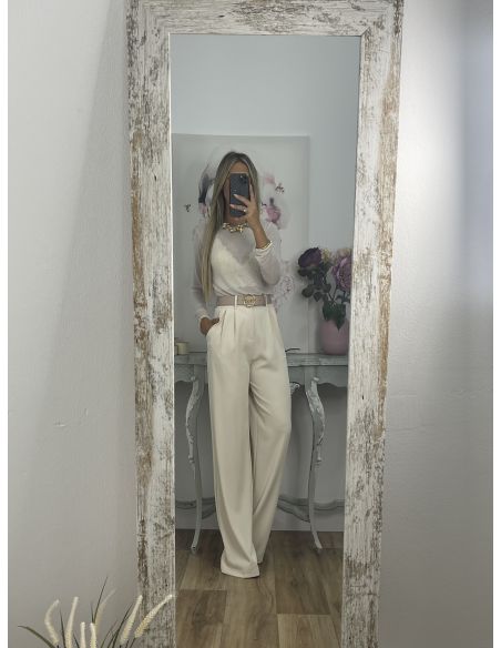 Camiseta Cashmere beige