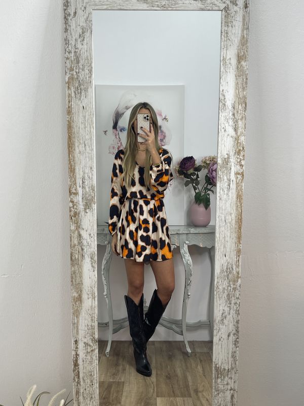 Vestido Thyssen naranja