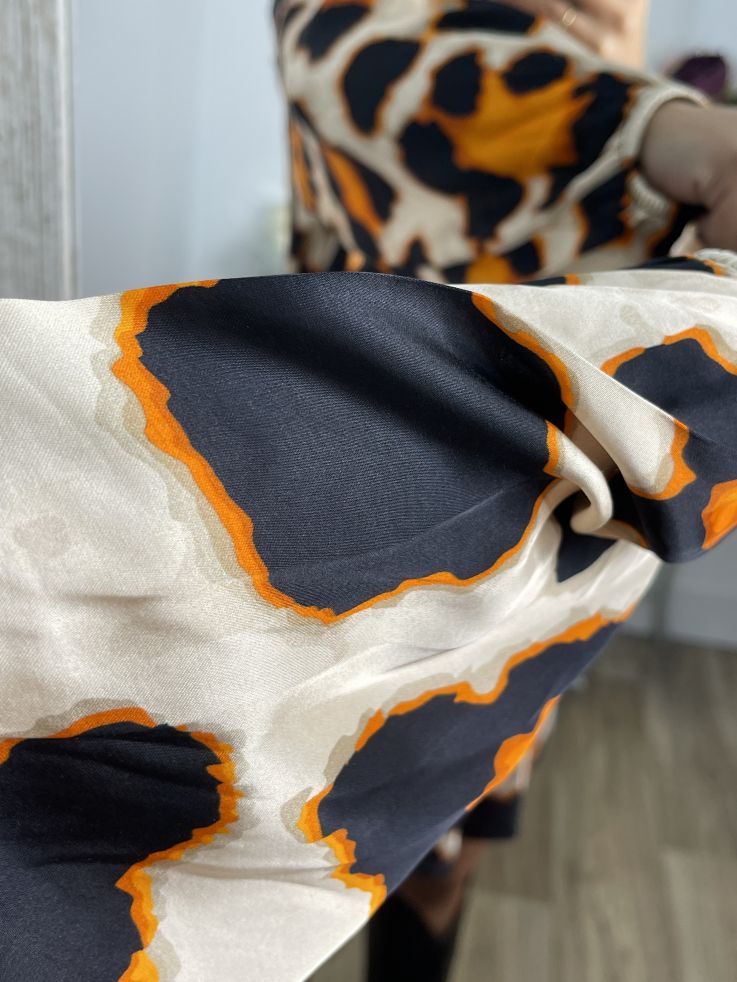 Vestido Thyssen naranja