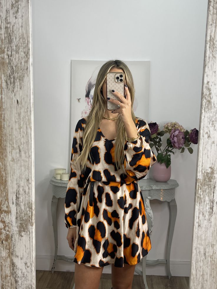 Vestido Thyssen naranja