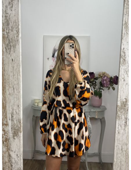 Vestido Thyssen naranja