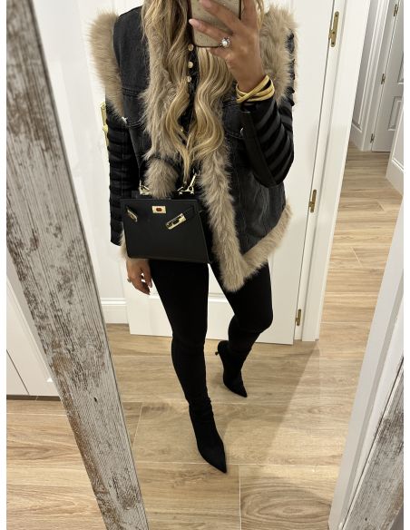 Jeans pitillo tiro bajo