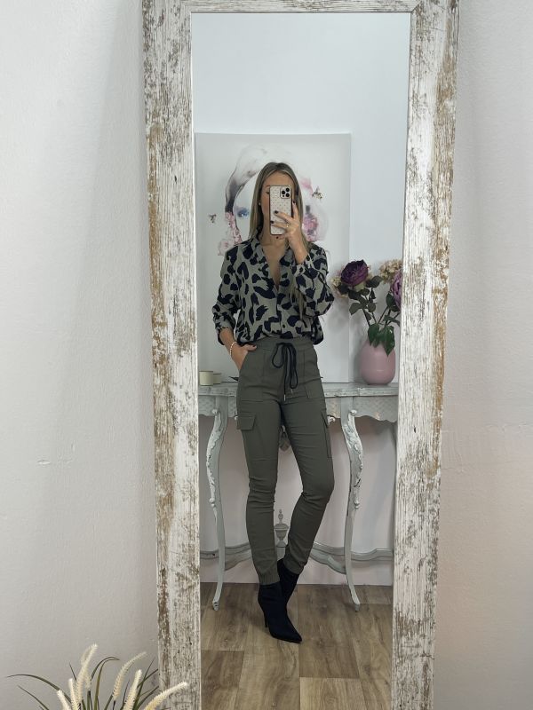 Pantalón cargo verde