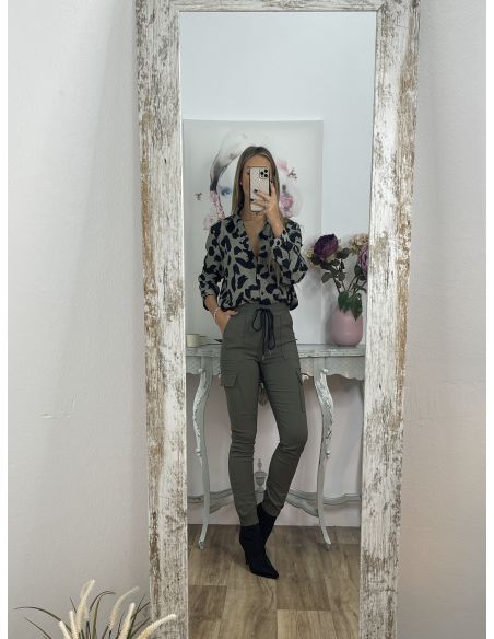 Pantalón cargo verde