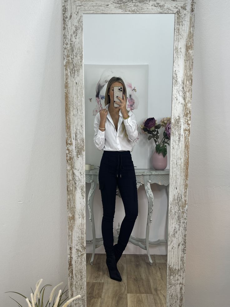 Pantalón cargo negro