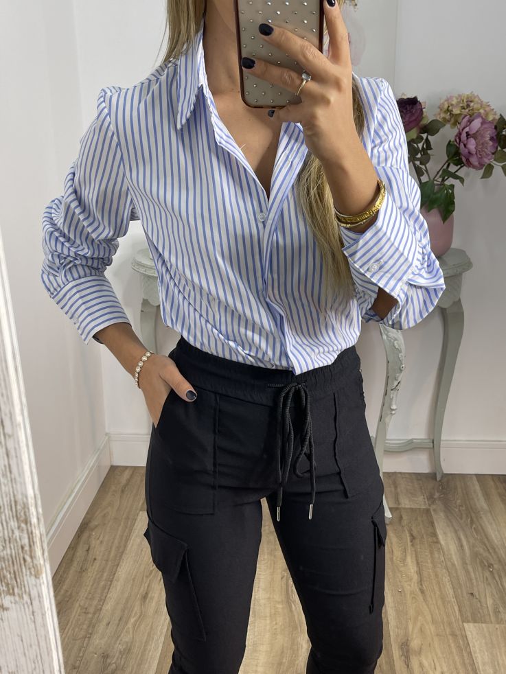 Pantalón cargo negro