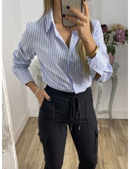 Pantalón cargo negro