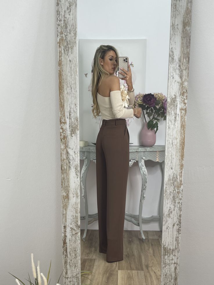 Pantalón Corina marrón