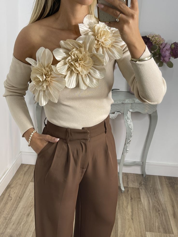 Pantalón Corina marrón