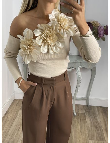 Pantalón Corina marrón