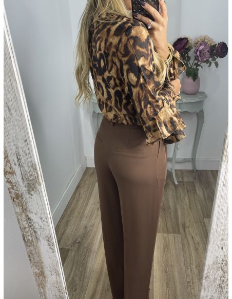 Pantalón Corina marrón