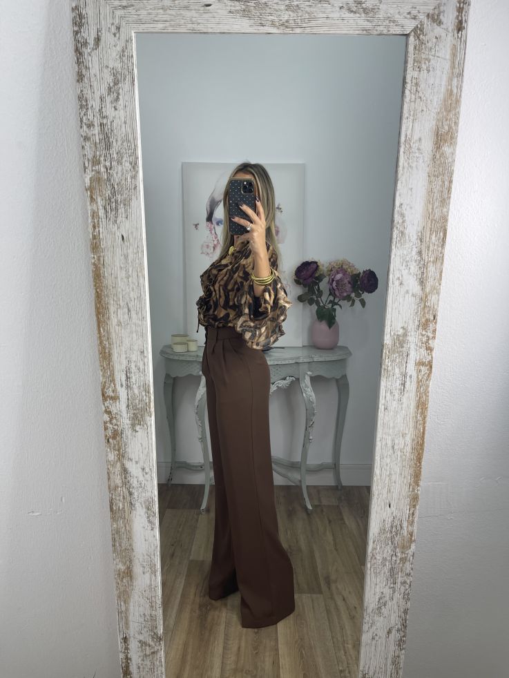 Pantalón Corina marrón