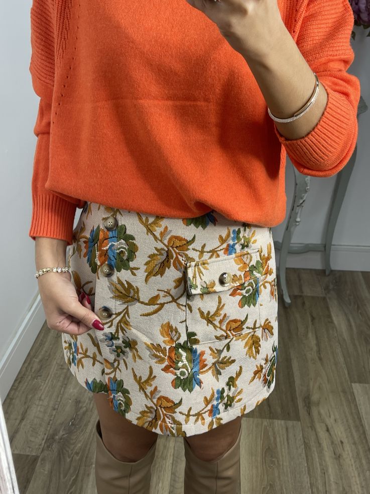 Falda Tadeo estampada