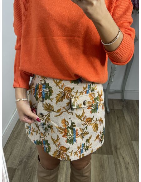 Falda Tadeo estampada