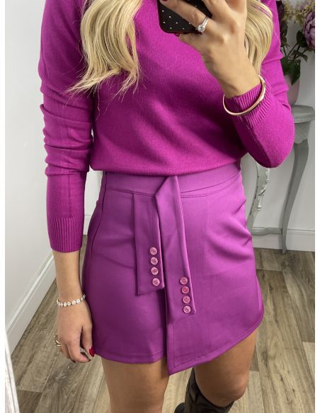 Falda pantalón buganvilla