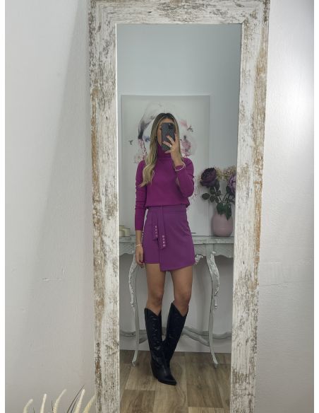 Falda pantalón buganvilla