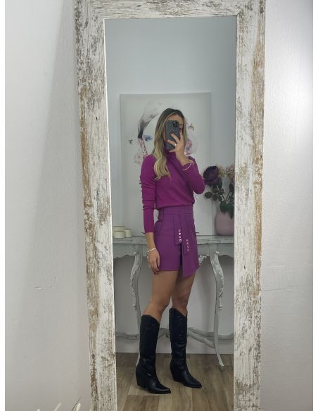 Falda pantalón buganvilla