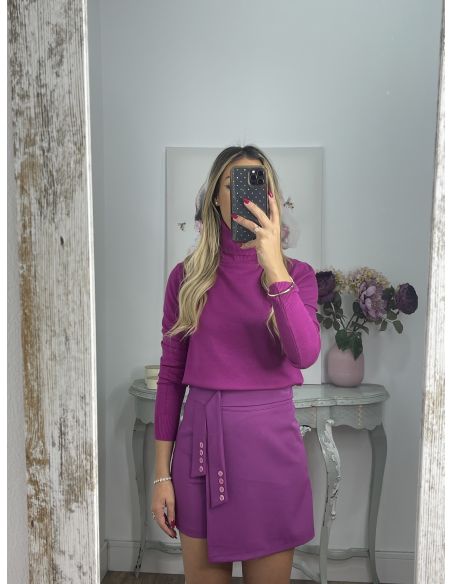 Falda pantalón buganvilla