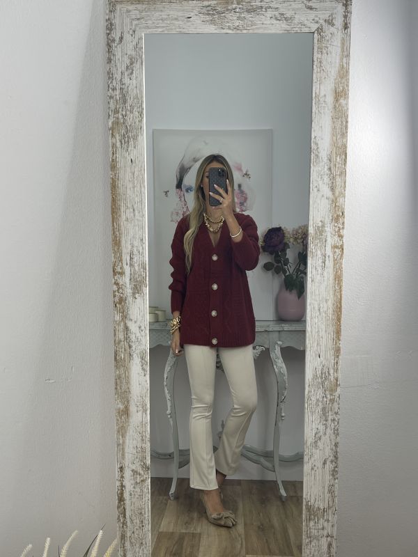 Pantalón Capri beige