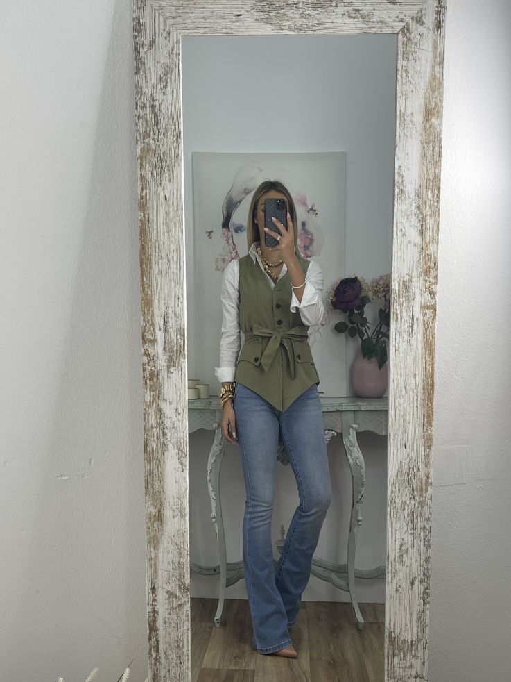 Chaleco Calé verde