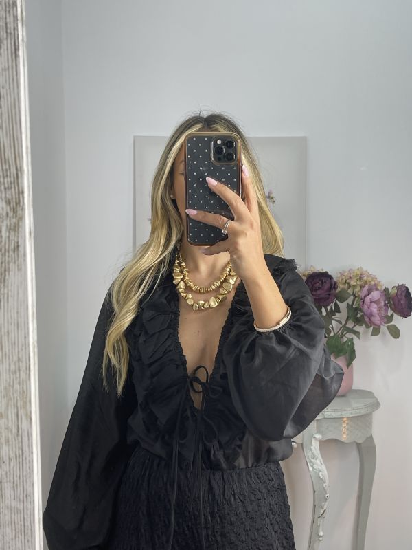 Camisa Anderson negra