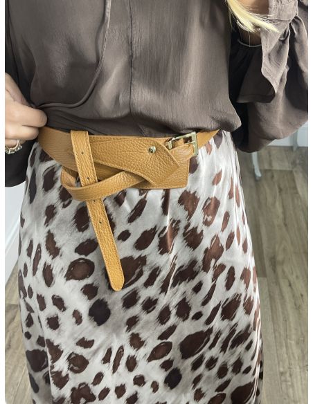 Cinturón Tex camel
