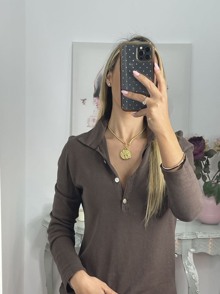 Colgante moneda romana